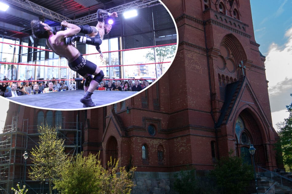 Halleluja! Chemnitzer Kirche wird zur Wrestling-Arena