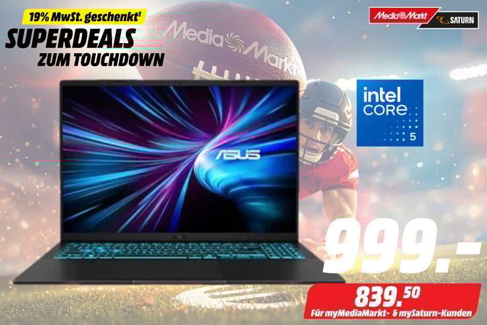 Asus-Notebook für 999 Euro (839,50 Euro für Mitglieder im Partnerprogramm).