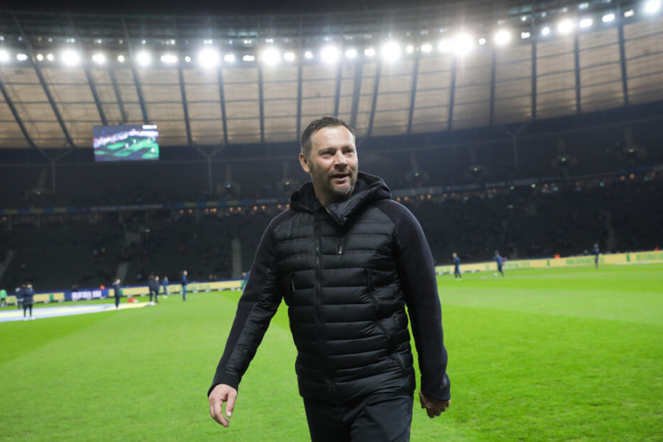 Pal Dardai darf sich auf 'ne volle Hütte freuen. Das Dortmund-Spiel ist ausverkauft!