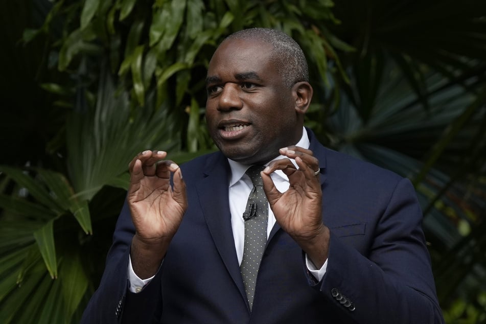 Der britische Außenminister David Lammy (52).