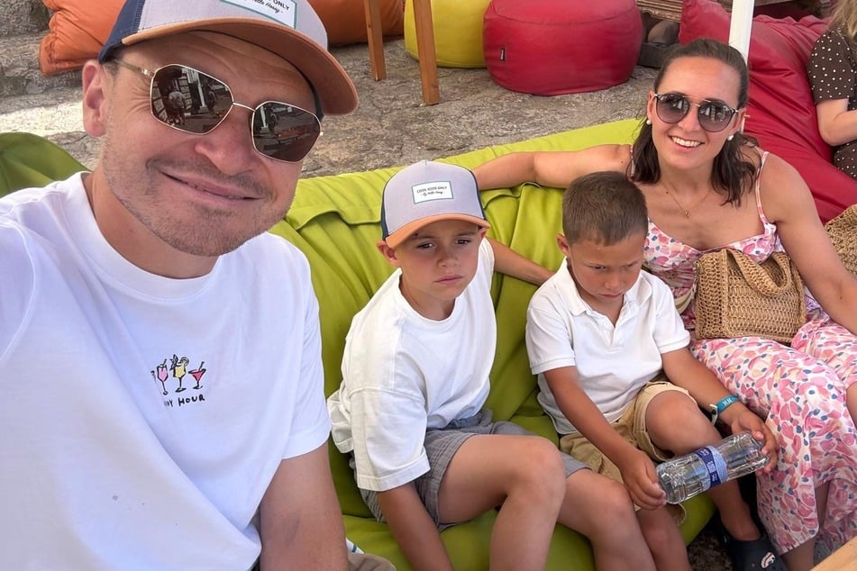 Familienmensch Andreas Geipl (34): In den kommenden Monaten wird der Neuzugang zwischen Chemnitz und Regensburg pendeln.