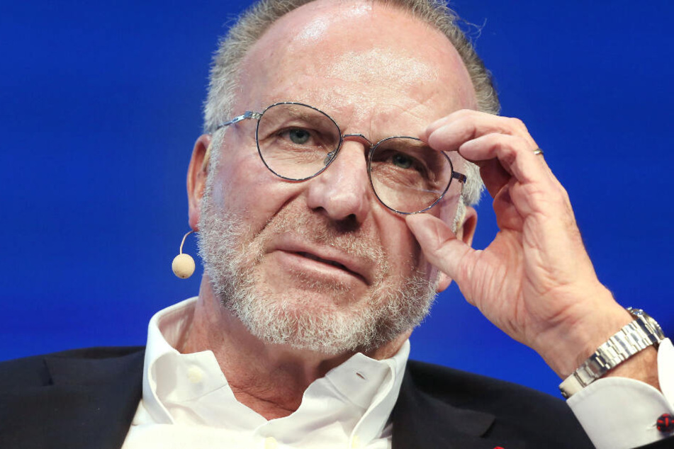Sprach von einem "einem schwarzen Tag für den Fußball": Bayern-Vorstandschef Karl-Heinz Rummenigge. (Archiv)