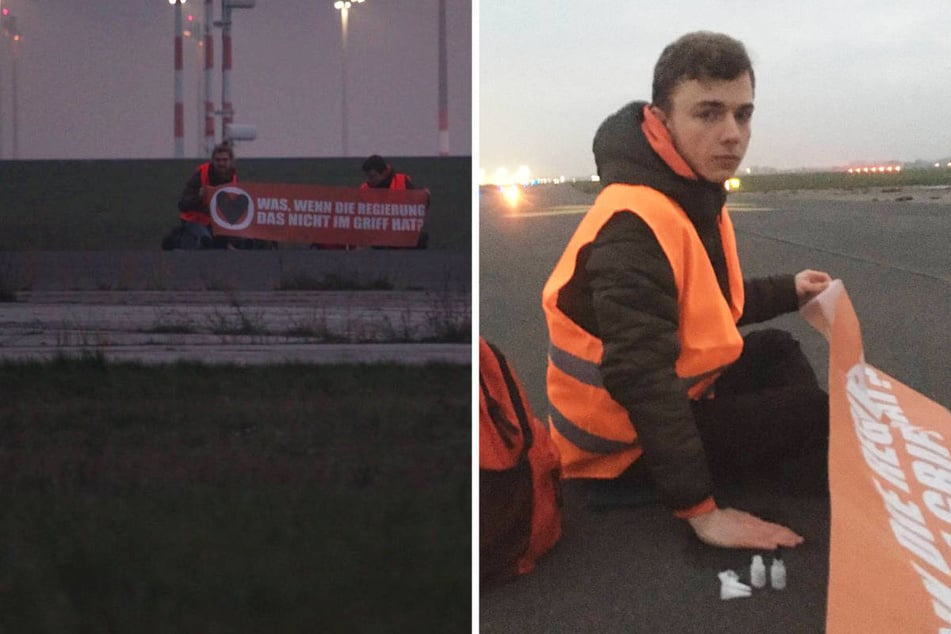 Mehrere Aktivisten der "Letzten Generation" haben am Donnerstagabend mit einer gezielten Aktion den Flugbetrieb am BER gestört.