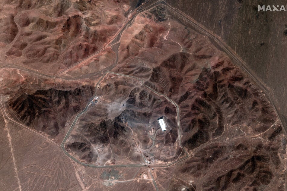 Das Atomprogramm der Iraner, hier die Anreicherungsanlage Fordo, wurde zuletzt durch einen US-Raketenangriff um mehrere Monate zurückgeworfen.