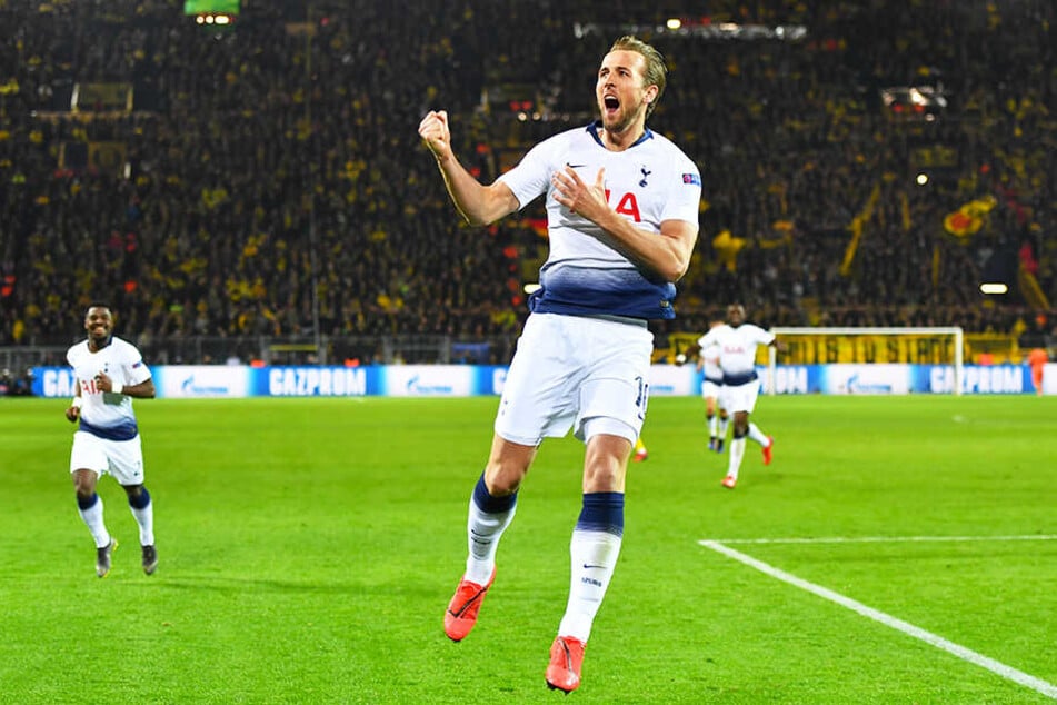Erzielte die Entscheidung kurz nach der Halbzeitpause: Tottenhams Stürmer Harry Kane traf zum 1:0 für seine Mannen.