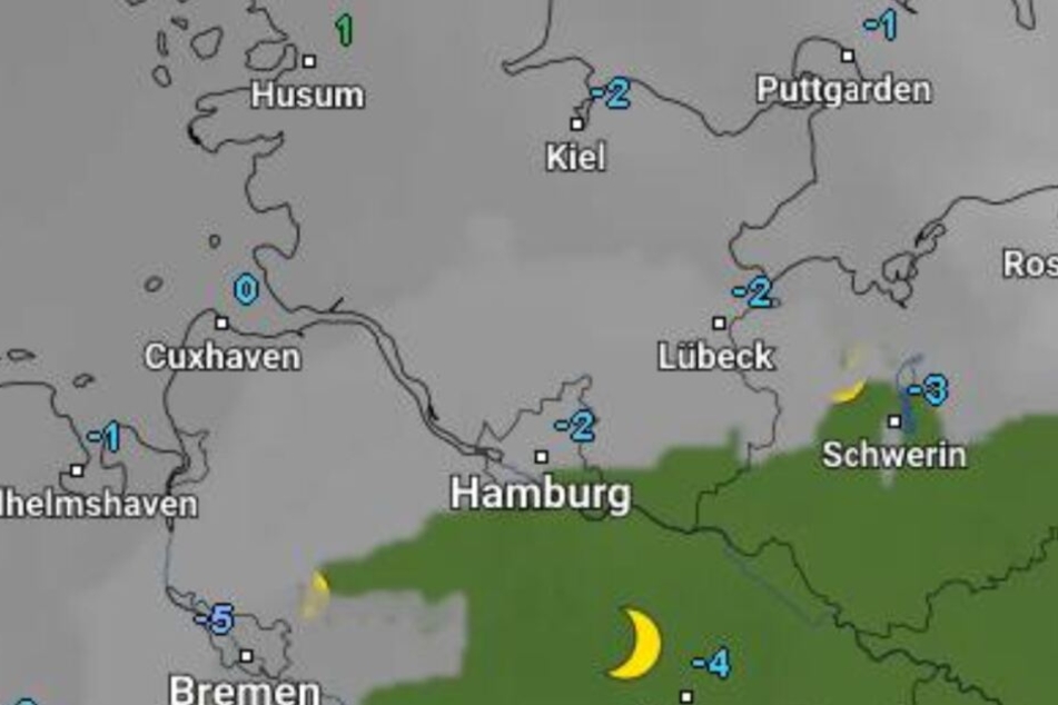 Vormittags friert es bei Minusgraden.
