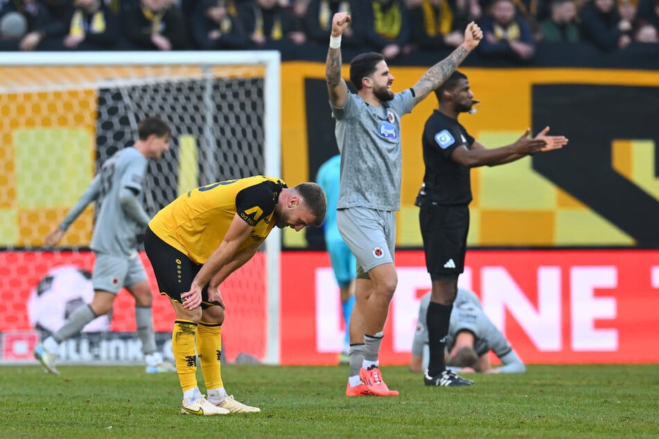 Enttäuschung pur bei Dynamo: Zum Rückrundenauftakt gab es die 2:3-Niederlage gegen Köln.