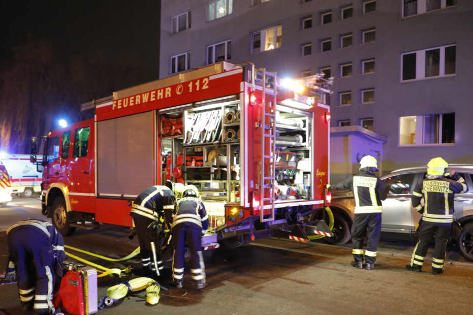 Die Feuerwehr konnte den Brand schnell löschen.