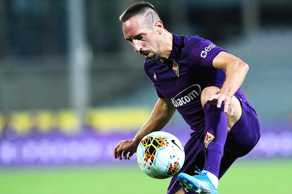 Franck Ribery spielte im Giuseppe-Meazza-Stadion so gut, dass sich die gegnerischen Fans bei seiner Auswechslung erhoben und ihm Applaus spendeten.