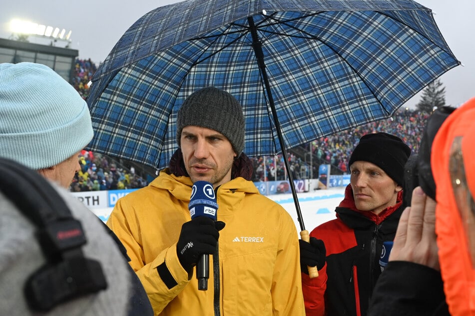 Inzwischen sind beide Ex-Biathleten als Experten für die ARD tätig.