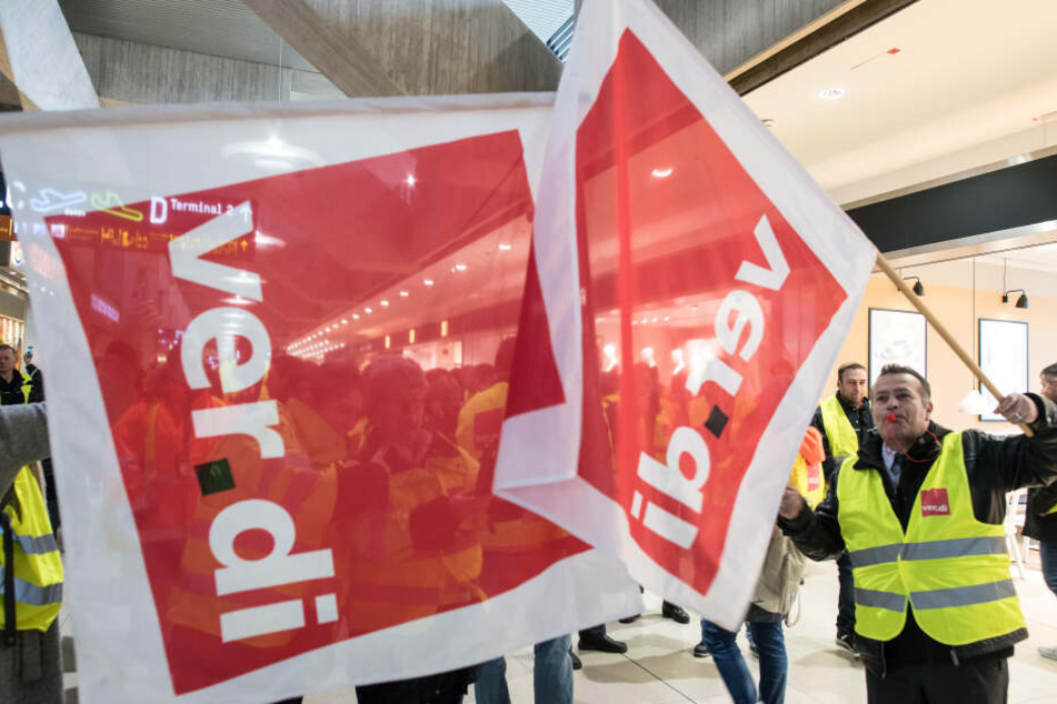 Verdi verlangt mehr Geld für die Sicherheitsmitarbeiter.
