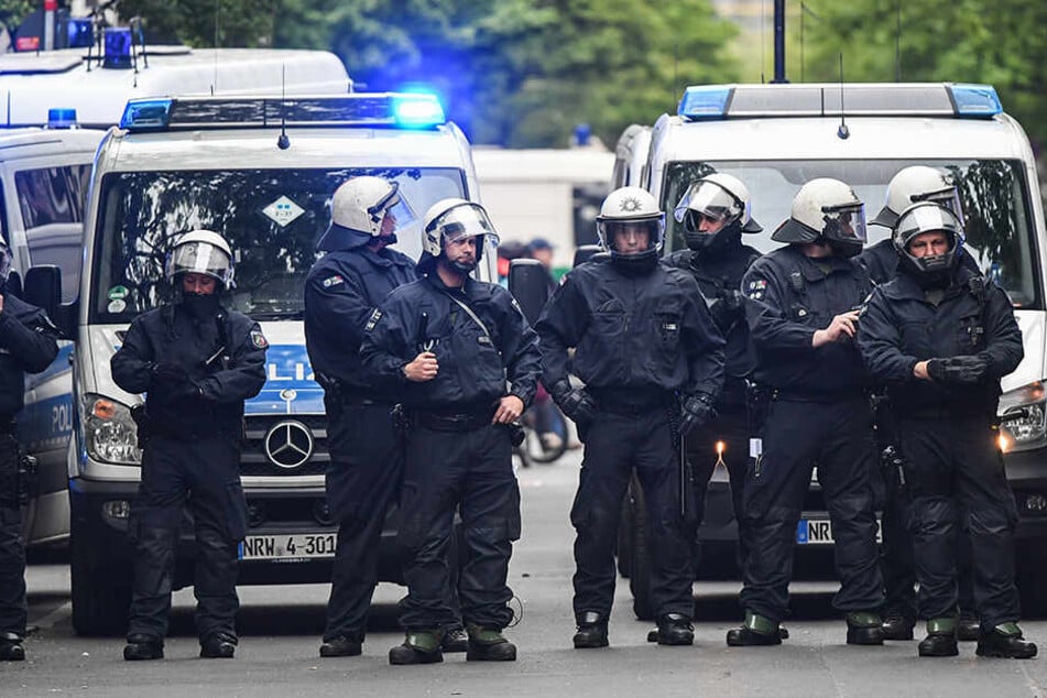 Die Polizei war am 1. Mai mit bis zu 5400 Kräften im Einsatz.