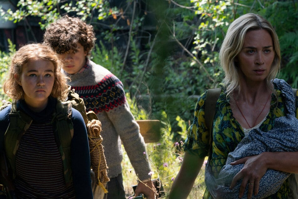 On Tuesday, Paramount Pictures confirmed that both a third installment for A Quiet Place and a spinoff film are in the works, after the success of the first two A Quiet Place films (pictured).