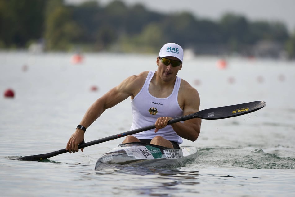 Tom Liebscher-Lucz (32) war nach dem Rennen platt und enttäuscht. Erstmals stand er nach einem 500-Meter-Finale ohne Medaille da.