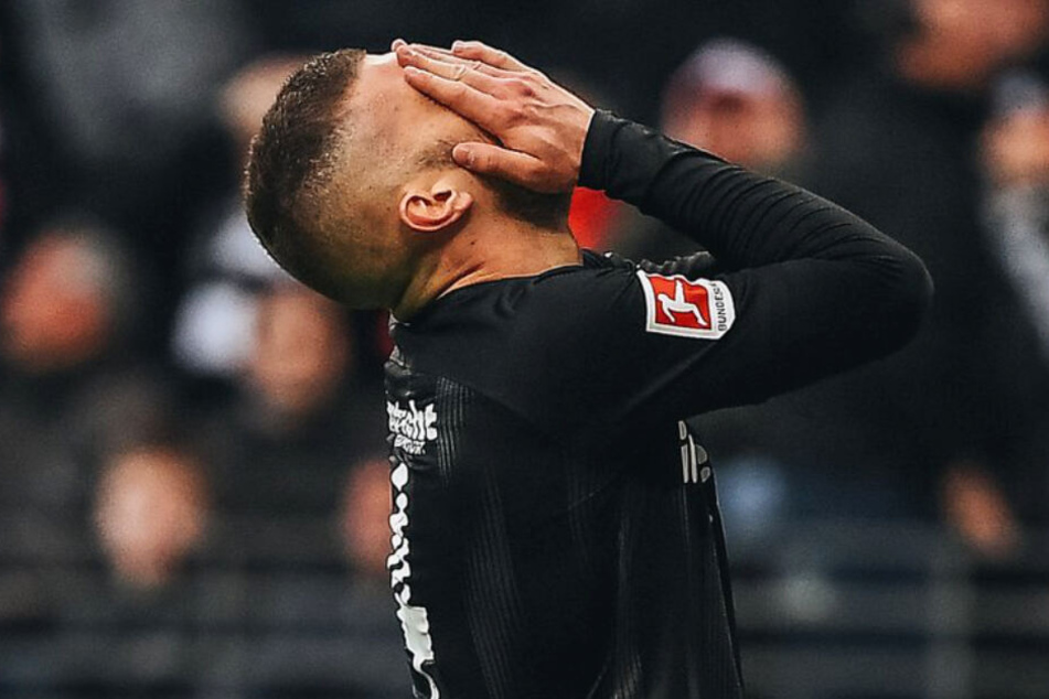 Verloren: Der Sonntag war kein guter Tag für Eintracht Frankfurt.