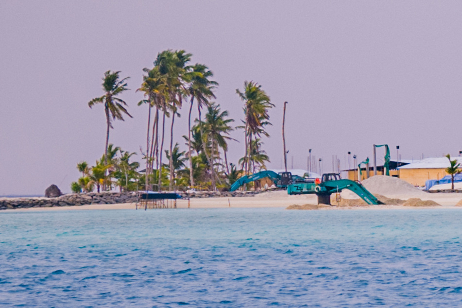 Auf den Malediven werden immer mehr Inseln bebaut - teils für Touristen, teils für Einheimische und Zugezogene.