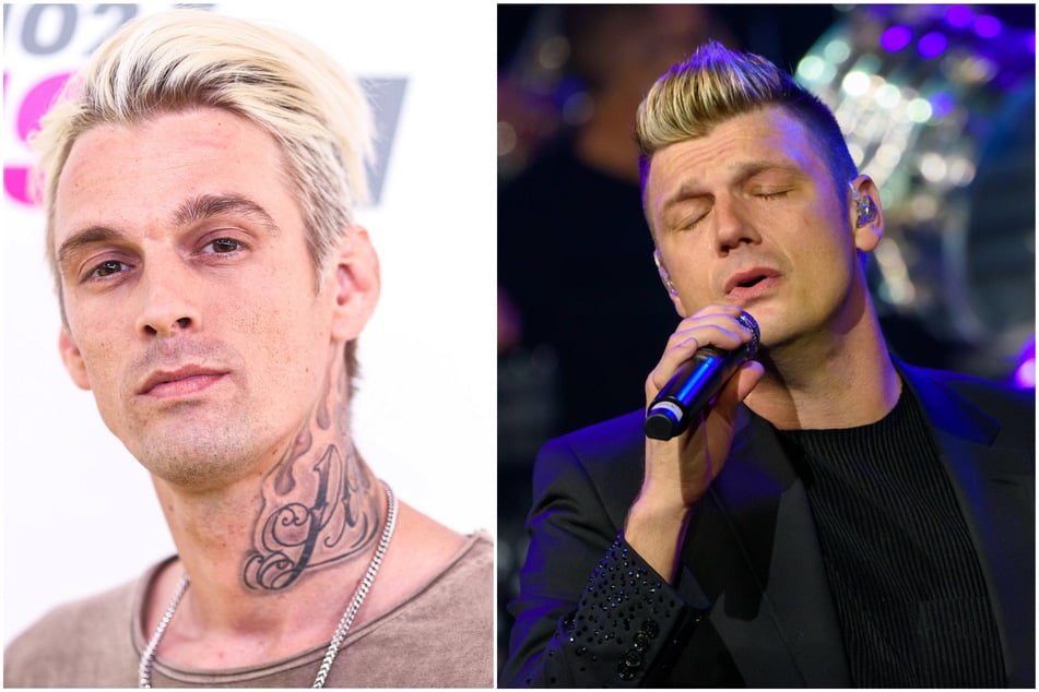 Singer Nick Carter (r.) of The Backstreet Boys is apparently writing a heartfelt tribute song to his late brother Aaron Carter, who passed away in November.