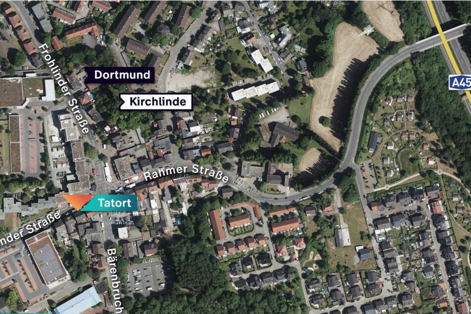 Der Tatort in Dortmund-Kirchlinde.