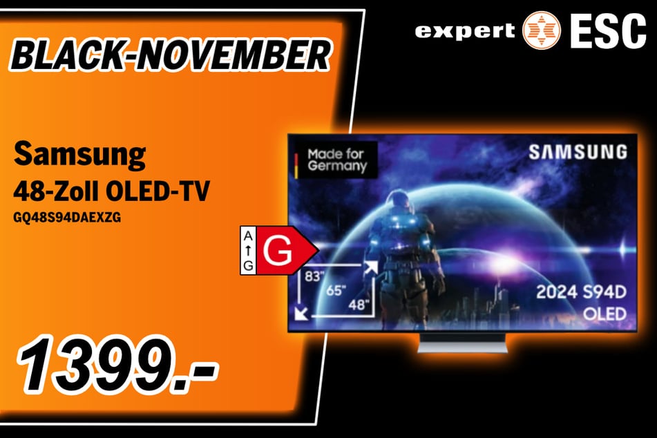 Der 48-Zoll Samsung OLED-TV für 1399 Euro.