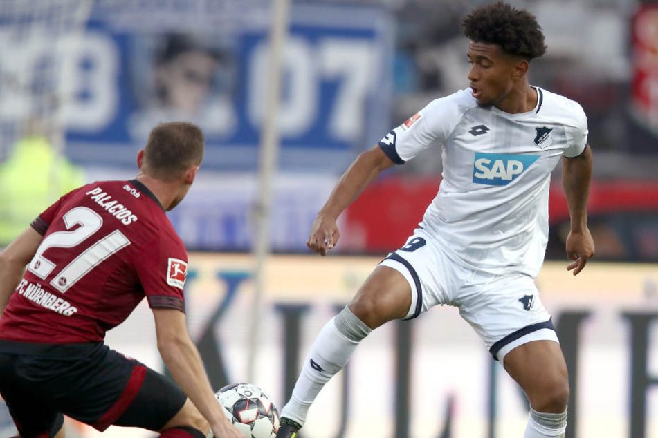 Leider ist Reiss Nelson (r.) nur von Arsenal nach Hoffenheim ausgeliehen.