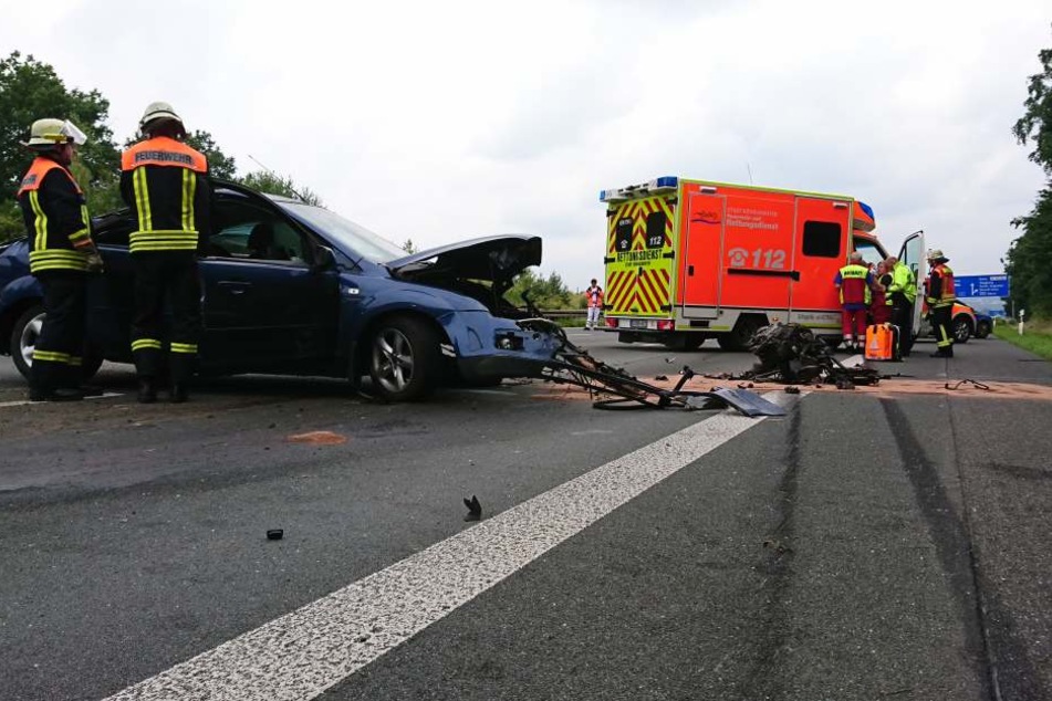 Wie durch ein Wunder wurden Mutter und Säugling nur leicht verletzt.