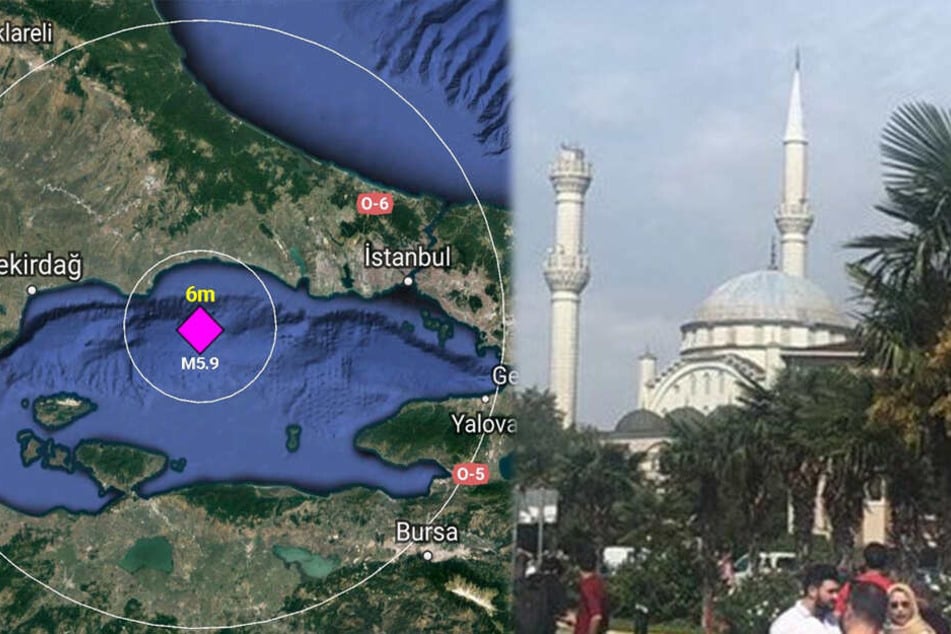 Heftiges Erdbeben Erschuttert Istanbul Bis Ins Zentrum Tag24
