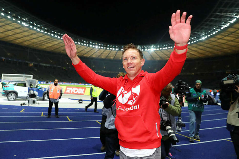 Julian Nagelsmann feierte beim 4:2 bei Hertha BSC den vierten Pflichtspielsieg in Folge mit 20:3 Toren.