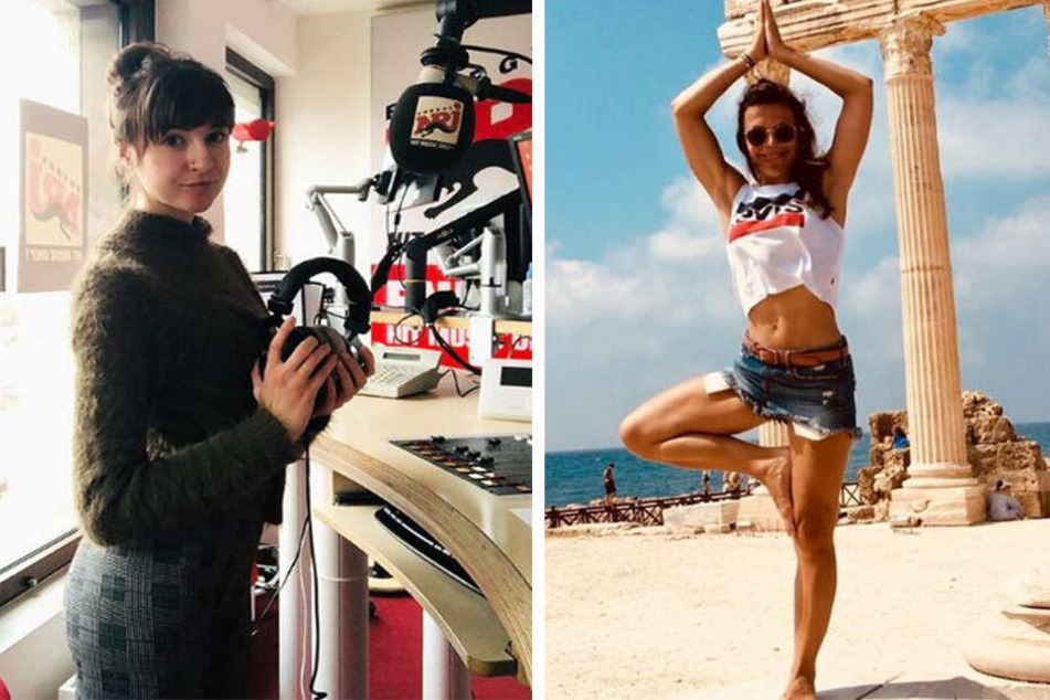 Auch Janine (l) von Energy Berlin und Daniela von Energy München zogen blank.