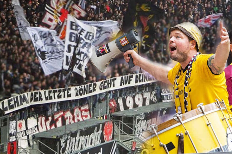 Hurensohn So Grussen Die Eintracht Fans Dynamos Capo Lehmi Zum Abschied Tag24
