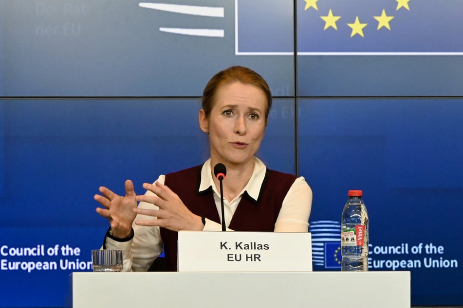 Die Hohen Vertreterin der Union für Außen- und Sicherheitspolitik, Kaja Kallas (48).