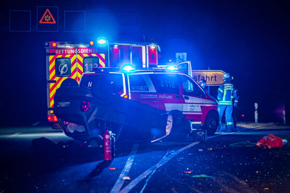 Ein Mann kam schwer verletzt ins Krankenhaus.