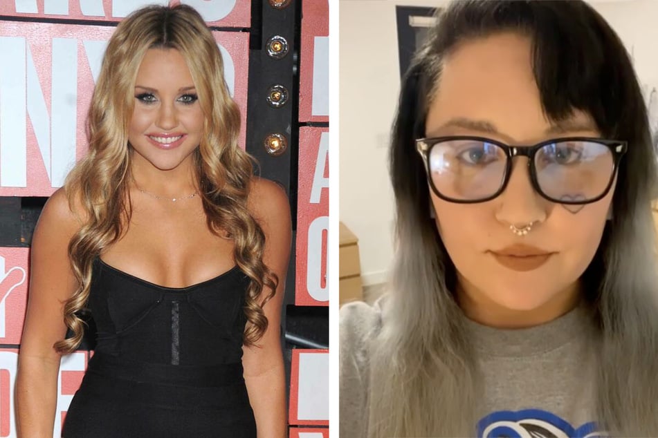 Amanda Bynes, a former Nickelodean child star (l.), addressed her recent move to terminate her nine-year conservatorship in an Instagram video on Monday (r.).