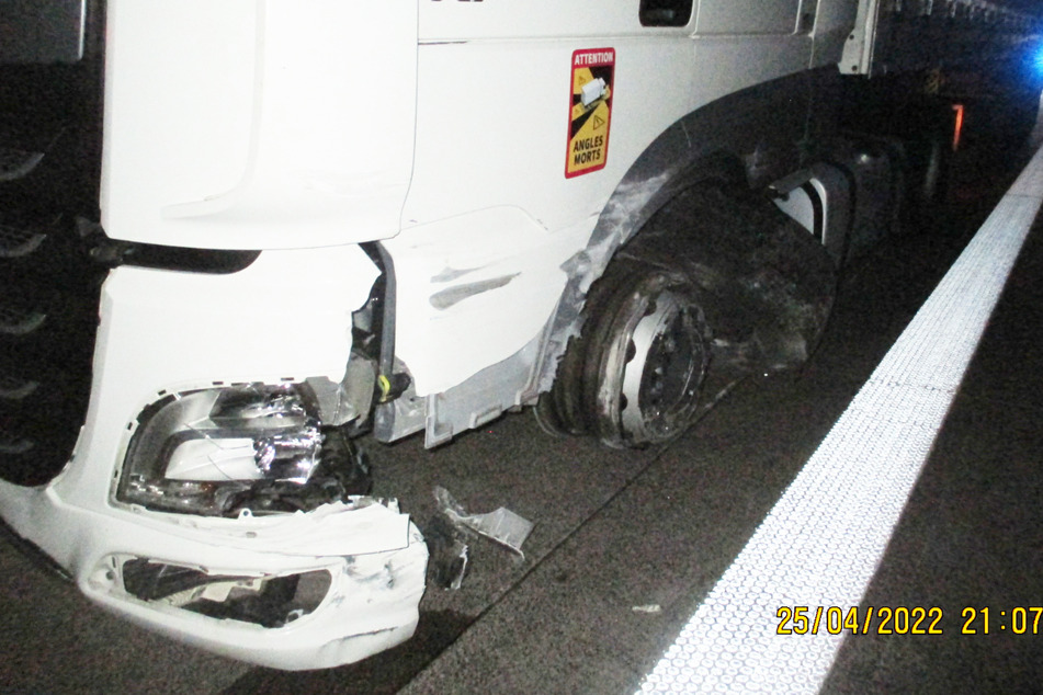 Unfall A71: Lkw-Fahrer (70) nach Unfall auf A71 mit 1,61 Promille erwischt