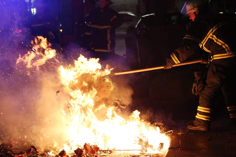 Die Polizei ermittelt zur Brandserie in Nünchritz im Landkreis Meißen. (Symbolbild)