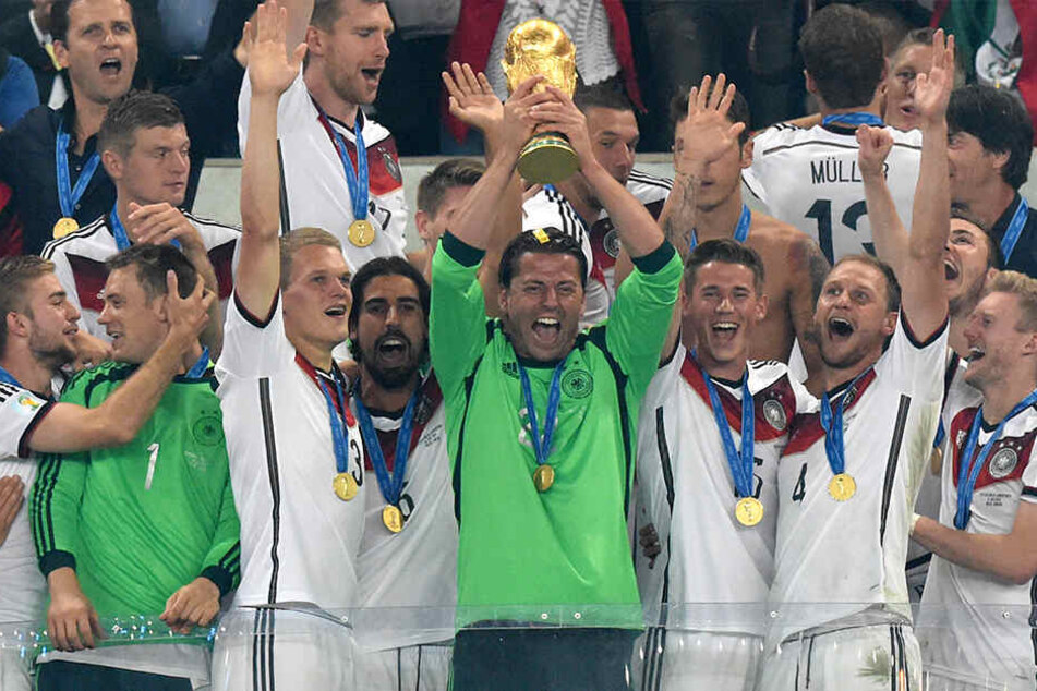 Der wohl größte Moment in Ginters Karriere. Weltmeister 2014 in Rio de Janeiro.