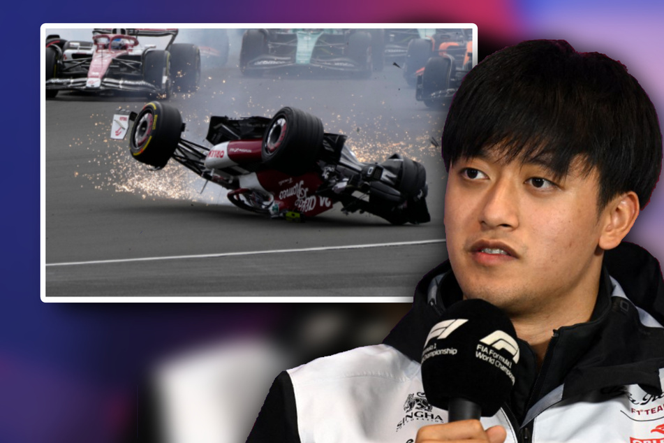 Formel 1: Das sagt Guanyu Zhou nach seinem Horror-Crash!