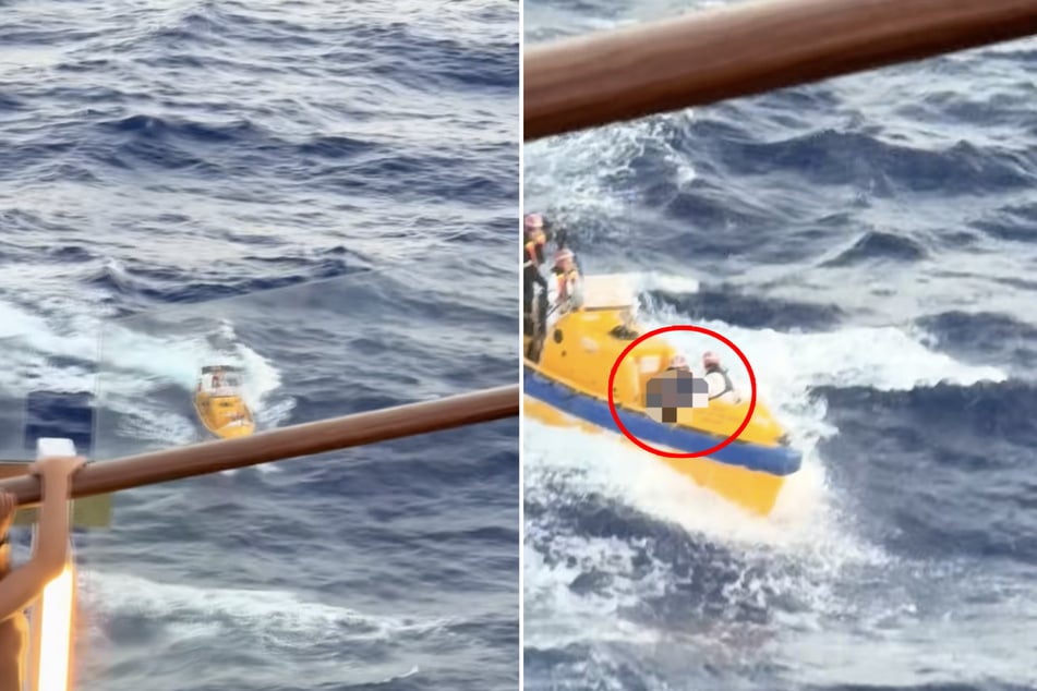 Ein Rettungsboot brachte das Crew-Mitglied zurück an Bord. Später wurde der Mann für tot erklärt.