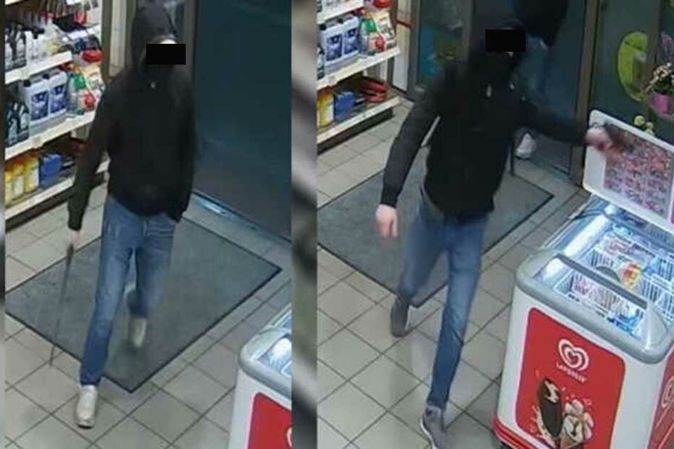 Mit diesen Fotos suchte die Polizei nach den Tätern.
