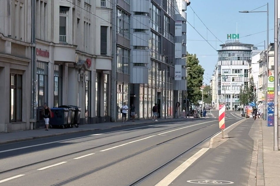 Die Trams fahren aktuell nicht mehr über den Friedrich-List-Platz.