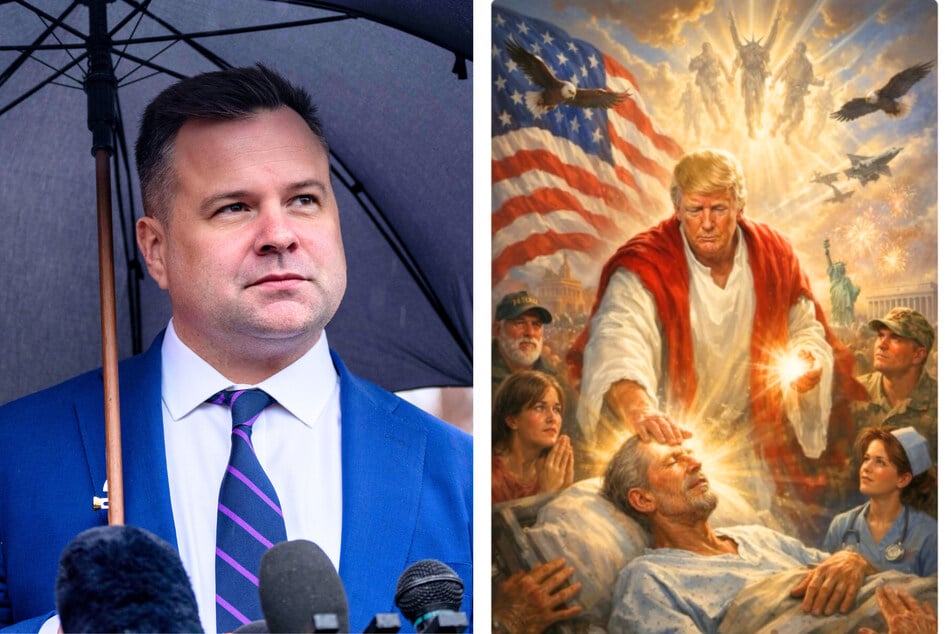 Trump reportedly discussed AI Jesus meme with "agent of chaos" before posting it