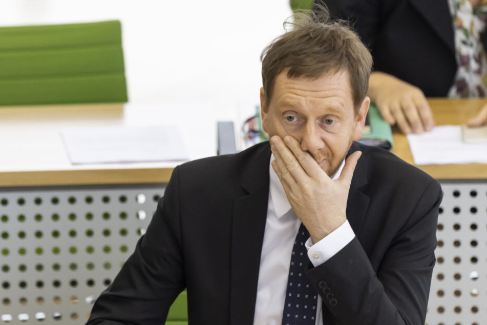 Der sächsische Ministerpräsident Michael Kretschmer (44, CDU) wettert gegen die GroKo-Pläne.