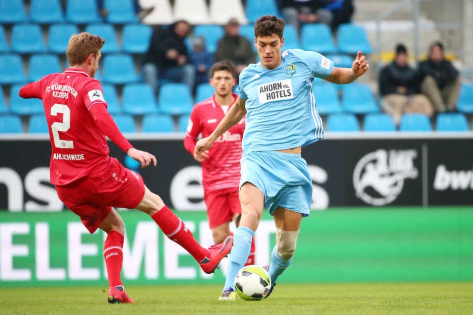 Maximilian Ahlschwede (Würzburg) gegen Myroslav Slavov / Miroslav (Chemnitz).