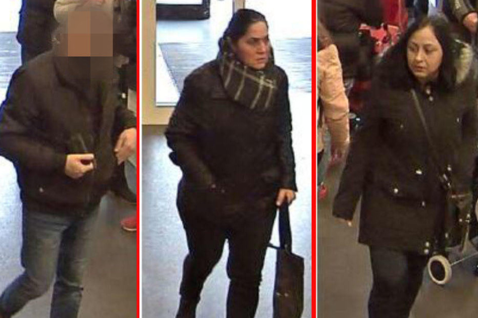 Die Polizei sucht nun nur diese beiden Damen.