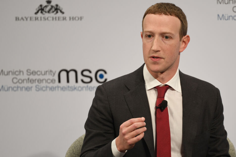 Mark Zuckerberg, Vorstandsvorsitzender von Facebook, spricht auf der 56. Münchner Sicherheitskonferenz.