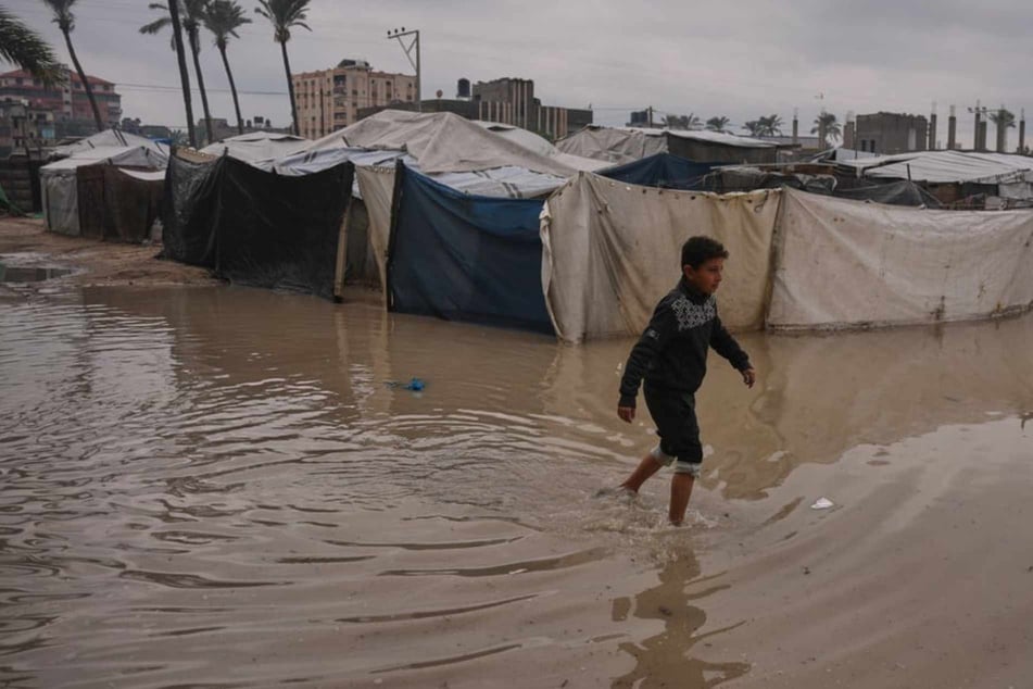 Nahost-Konflikt: Tote nach Unwetter im Gazastreifen