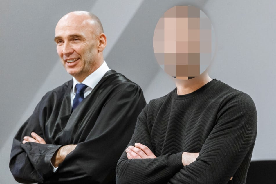 Anwalt Christian Schumacher (links) hat den Verurteilten im Prozess verteidigt.