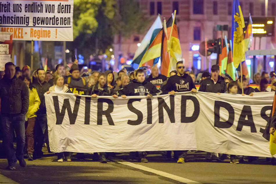 Rund 1000 Teilnehmer waren bei der Demo am Freitag dabei. (Archivbild)