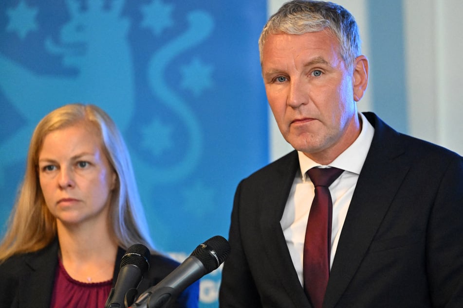Thüringens AfD-Fraktionschef Björn Höcke (54) treibt das Thema Neuwahlen im Freistaat voran.