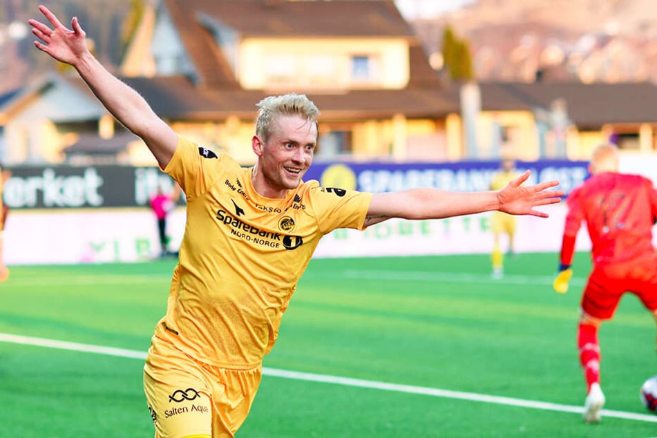 Geir André Herrem, früherer Stürmer des SV Babelsberg 03, traf doppelt für FK Bodø/Glimt.
