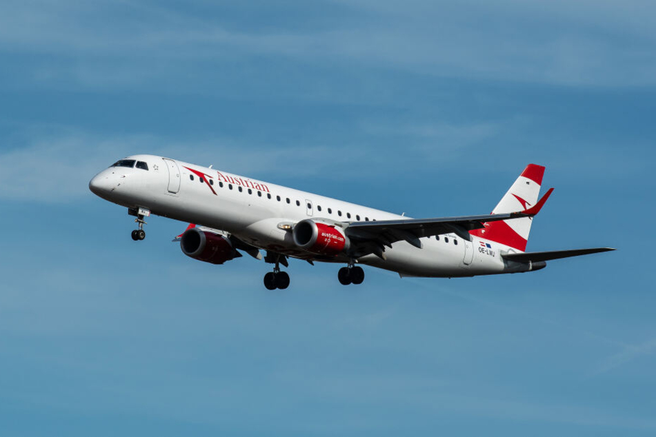 Ein Flugzeug der Austrian Airlines (Symbolbild).